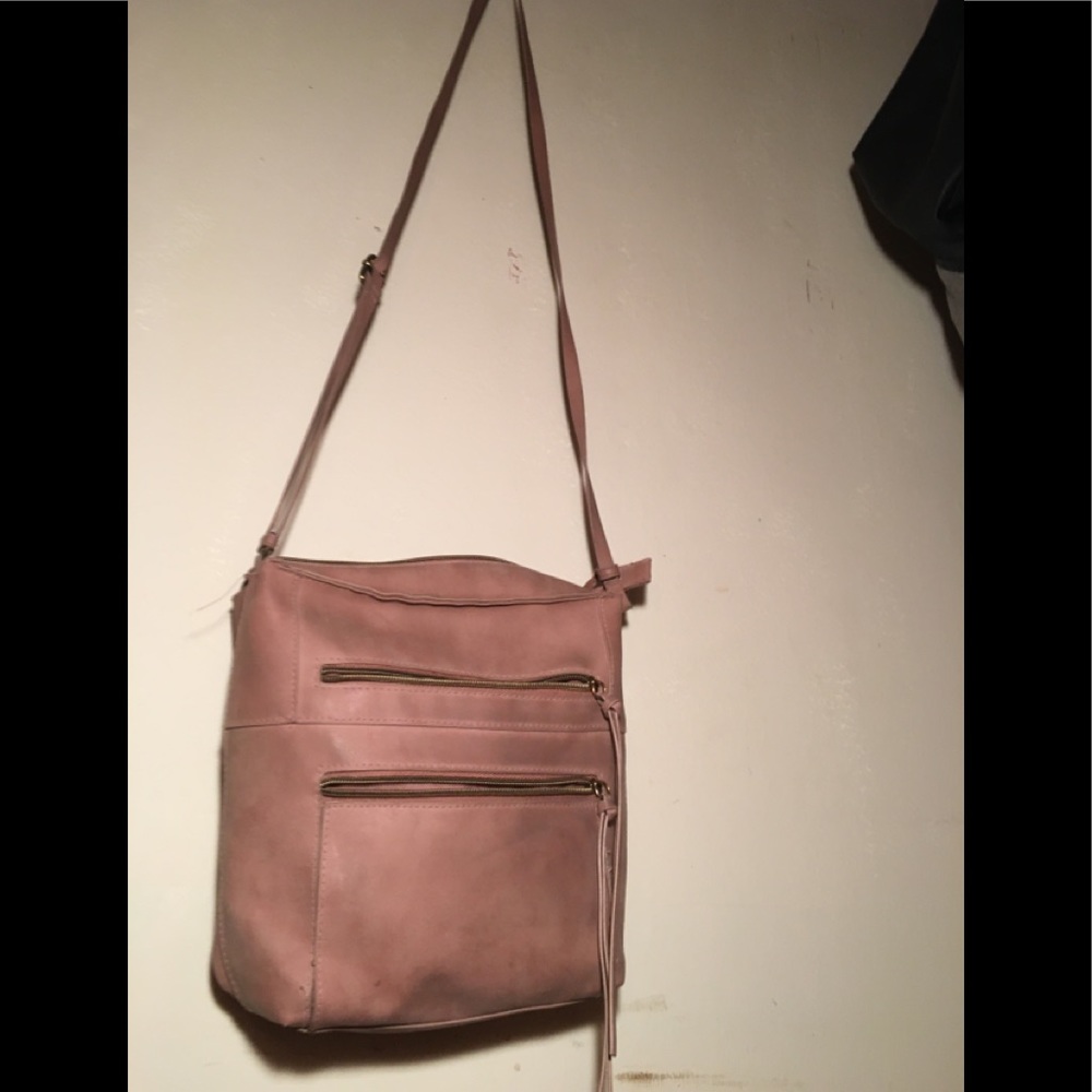 T-shirt And Jeans Brown Handbag